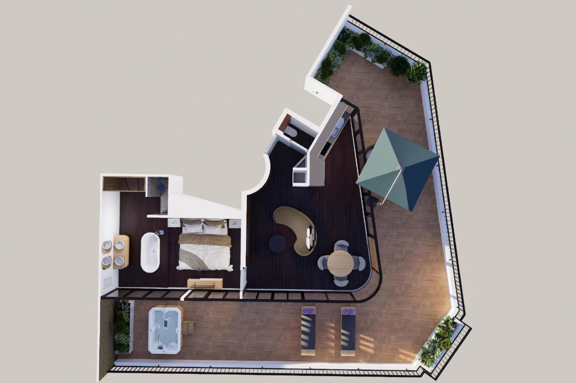 Montmartre Residence Париж Экстерьер фото